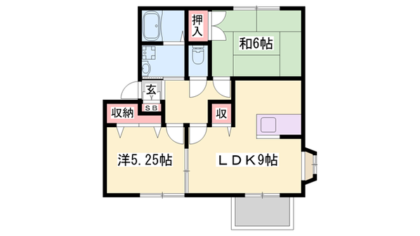ソレイユ(神岡町)の物件間取画像